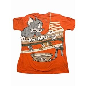 Tom & Jerry Kids Orange Shirt Size XL 18-20